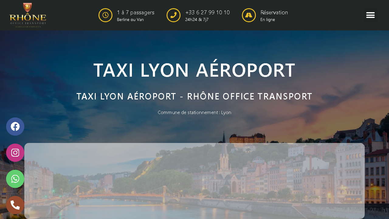 Capture d'écran de http://www.taxi-lyon-aeroport.fr/